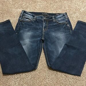 Silver Jeans Co Juniors Super Skinny 34x31